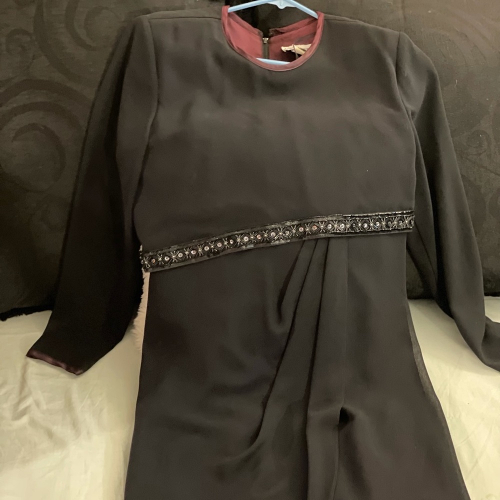 Black Dress with beautiful beading